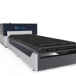 dual drive industrial laser cutting machine 380v for metal plate structure
