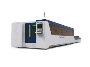 fiber laser tube cutting machine for mild steel / stainless steel