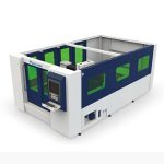 mini 500w fiber laser cutting machine for enclosed tube and sheet
