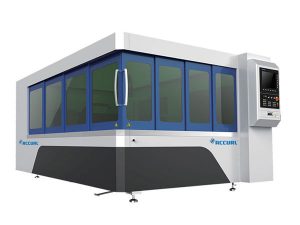 500w metal fiber laser cutting machine blade table with light path system