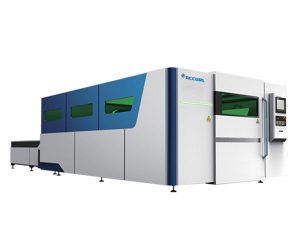 advertising metal fiber laser cutting machine small size 1070nm wavelength