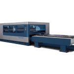 cnc metal industrial laser cutting machine 380v / 50hz 1kw 1.5kw laser source