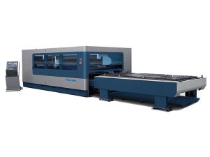 cnc metal industrial laser cutting machine 380v / 50hz 1kw 1.5kw laser source