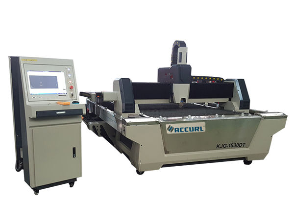 2000w fiber laser cutting equipment gear / rack transmission for round tube