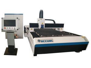 accurate metal fiber laser cutting machine open type for stainless steel