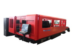 fully enclosed laser tube cutting equipment , small cnc laser tube cutter 380v