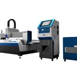 dual drive fiber laser tube cutting machine high cutting speed for industry processing