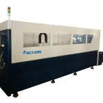 700-2000w fiber metal laser cutting machine with water cooling