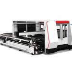 rotary device fiber laser metal cutting machine
