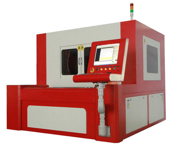 380v 50 / 60hz fiber laser cutting machine for high precise metal parts