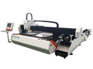 1000w tube metal fiber laser cutting machine adjustable speed