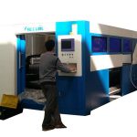 2kw fiber optic laser cutting machine adjustable speed for metal tube