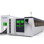 metal tube and plate fiber high speed laser cutting machine 1500w with rotary device